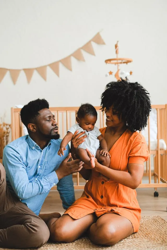 Black Couples Photoshoot Ideas as Family love