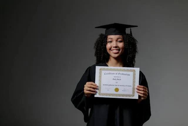 Showcase your Diploma pose for Nurse Graduation Photoshoot